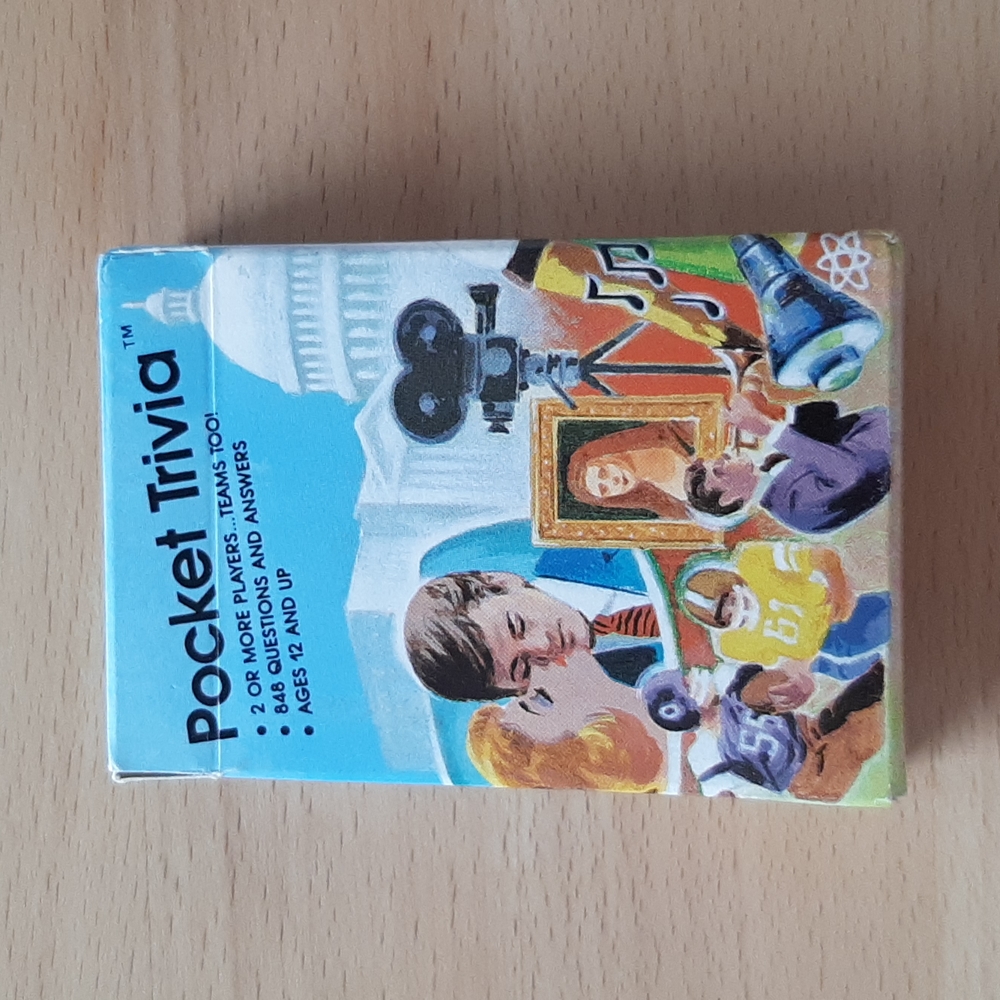 NWOT Pocket (Movie) Trivia Cards